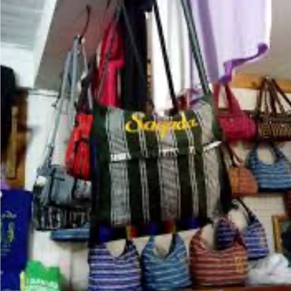 SAGADA handwoven crossbody cotton bag - Picture 11 of 11